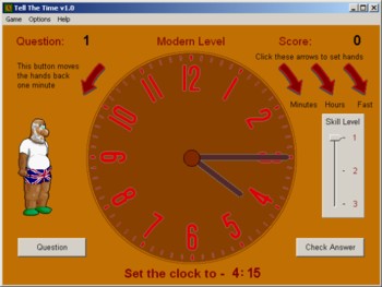 Tell The Time - learning software download